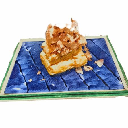 JAPANESEで代々伝わる出汁巻き玉子/Omelette rolled in dashi soup