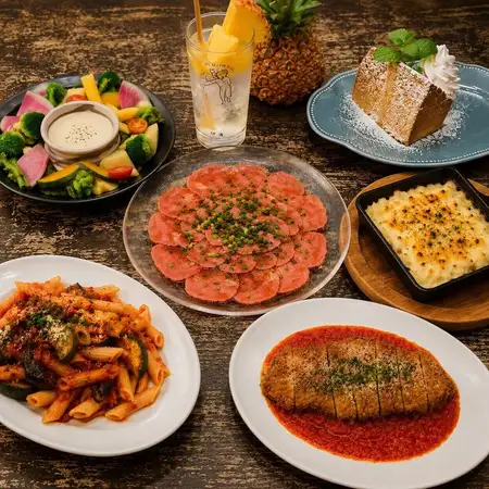 Summer Limited Course2026「7月～9月限定コース」￥5,000（2時間飲み放題付）