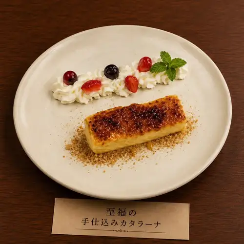 至福の手仕込みカタラーナ