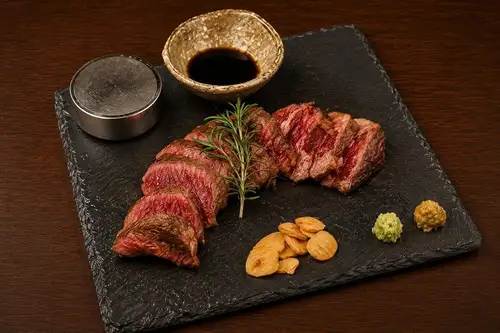皆大好きです牛ハラミの炭火焼