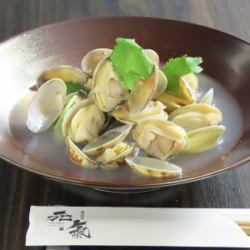 あさり酒蒸し
