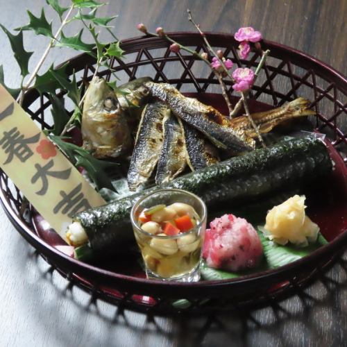 節分用　柊鰯と巻き寿司セット