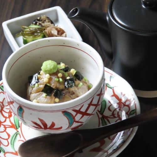 桜鯛の鯛茶漬け