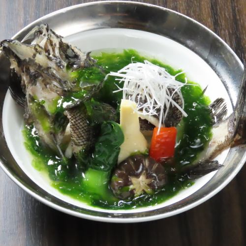 天然眼張あおさ煮