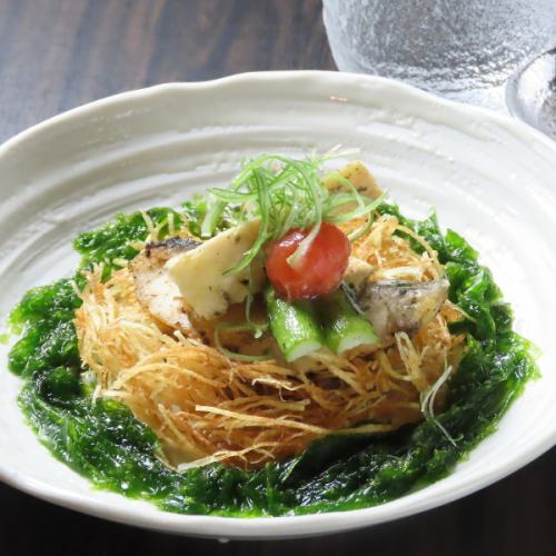 鰆ムニエル巣篭もり見立て