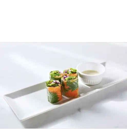 鮭魚春捲