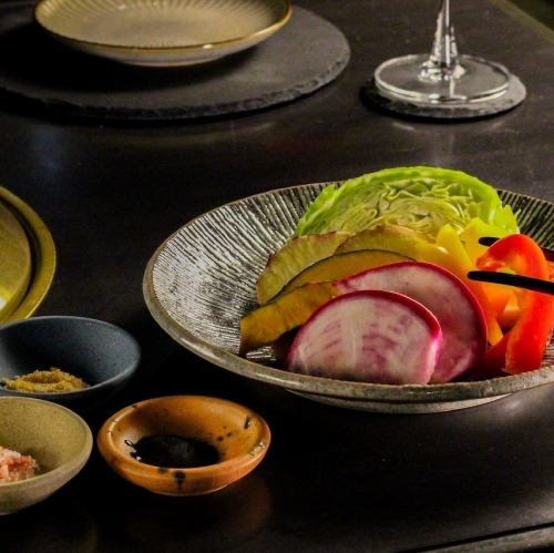 烤当地蔬菜（半份）