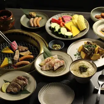 【炭火満喫コース】2時間飲み放題付/5,000円