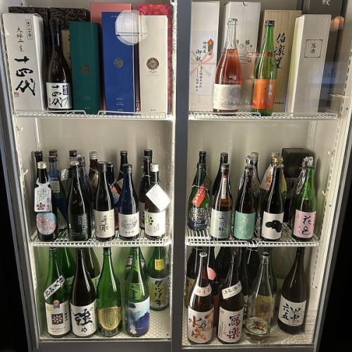 日本酒ソムリエ常駐！