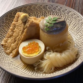 精心挑選的高湯是我們的驕傲◎Odencho飲料套餐1,650日圓（含稅）