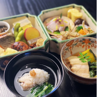【前日までのご予約】贅沢なお昼を優雅にご堪能頂けるランチコース全7品4,500円(税込)※現金のみ