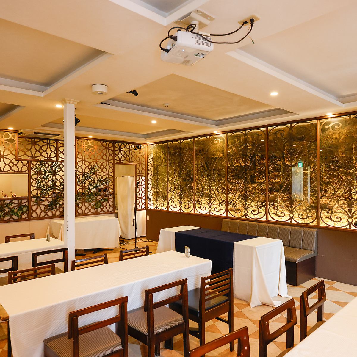 70名様前後OK!結婚式の2次会利用、大規模宴会にピッタリ◎