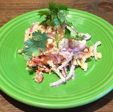 Lemongrass and shrimp salad ~ Yam Takarai ~