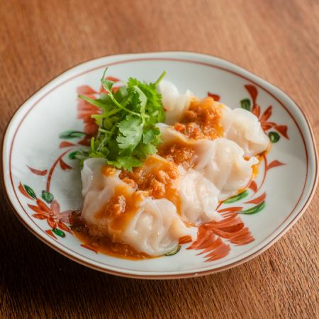 海老水餃子～ズワイガニソース～