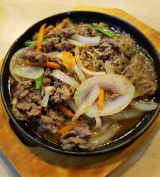 Beef rib bulgogi
