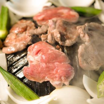 【高級套餐】成吉思汗＆高級羊肉串♪附2小時無限量暢飲☆共11道菜