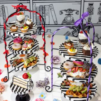 アフターヌーンティー 2時間プラン/4800円(税込)