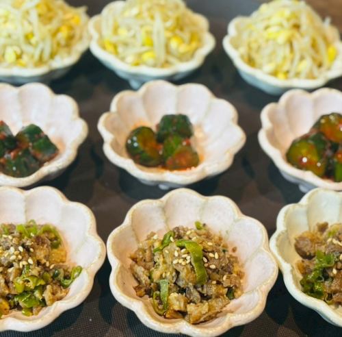 關於「媽」套餐中的三道小菜