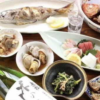 《宴会コース》和らぎコース　5500円(税込)　＊要予約