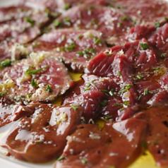 飛騨牛・ダチョウ・鮮魚のカルパッチョとエゾ鹿・赤海老を堪能する贅沢コース【税込5,280円】