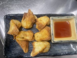 6个炸馄饨