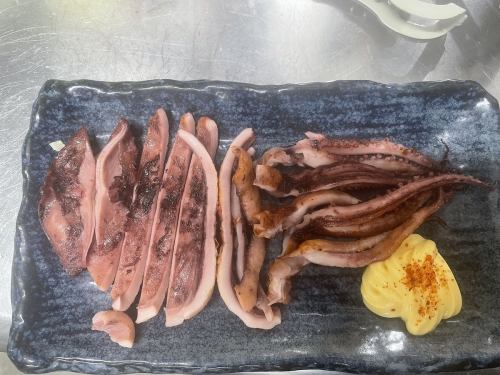 Dried and grilled overnight