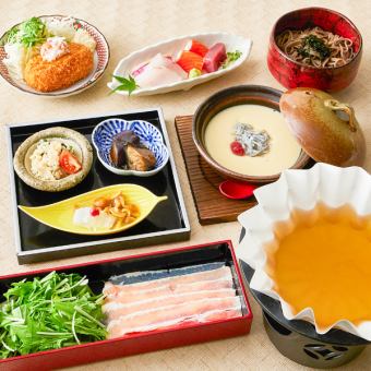 魚見小火鍋套餐「紀伊」3000日圓（含稅）
