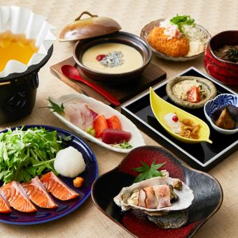 魚美小火鍋套餐「播磨」魚和蘿蔔絲火鍋4,000日圓（含稅）
