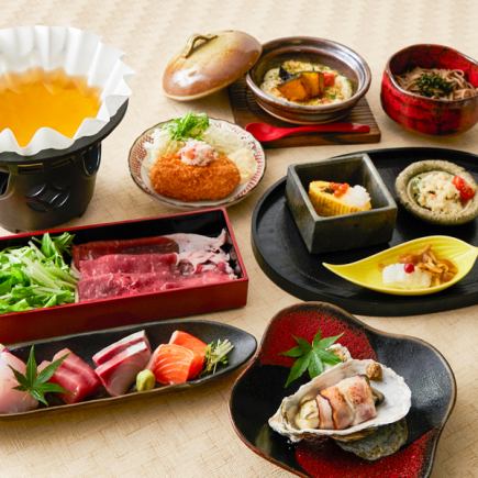 Uomi small hotpot course "Omi" beef hotpot 5,000 yen (tax included)