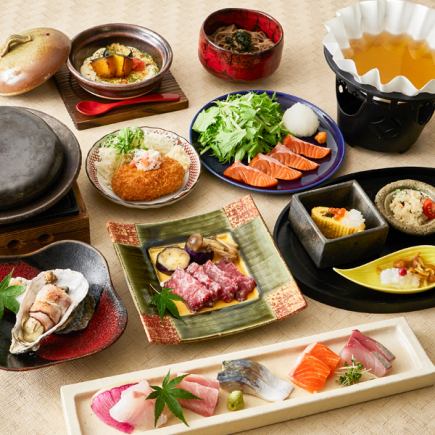 魚見小鍋套餐「伊勢」牛肉鍋 6,000日圓(含稅)