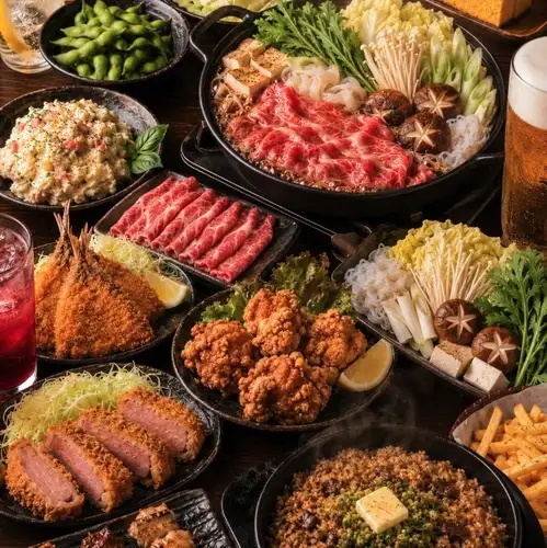 食べ飲み放題コース多数!