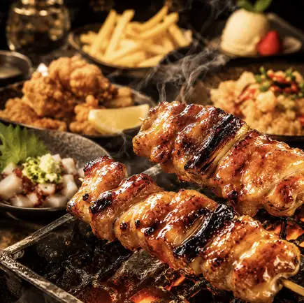 【お手軽食べ放題&個室】揚げ鶏&フレンチフライ食べ放題 全8品+《2.5H飲み放題》 2480円