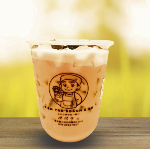 11 タイ風赤シソタピオカミルクティ