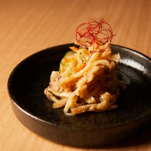 充分發揮食材香氣和風味的開胃菜
