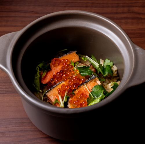 연어와 얼마의 볶음밥