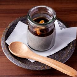 검은 참깨 푸딩