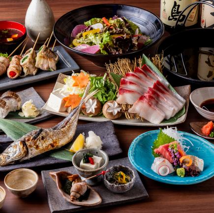 旬彩会席「匠（たくみ）」コース　6,000円