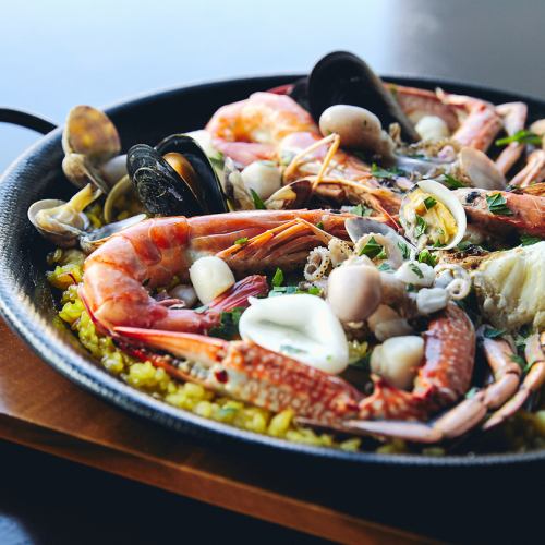 ランチ パエリアセット