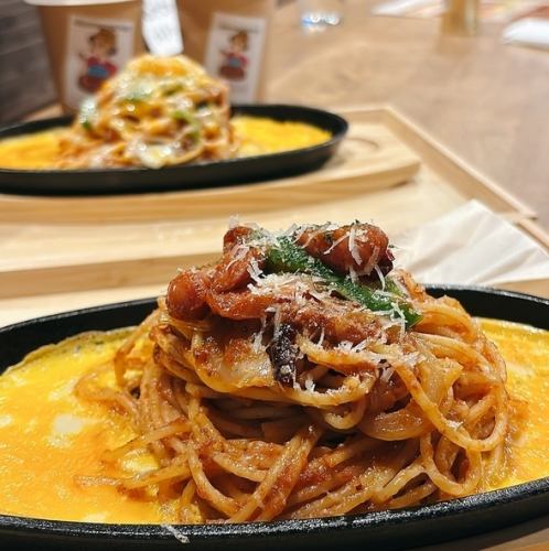 THE！名古屋飯！自家製トマトソースの鉄板ナポリタン！