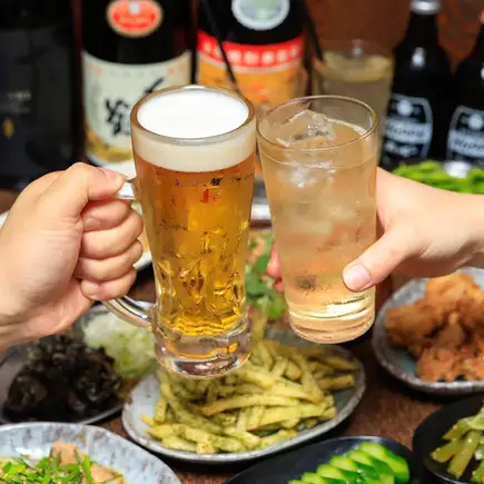 你甚至可以去两个地方！ [含2小时无限畅饮]3,000日元！超级便捷的课程