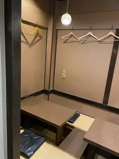 座敷の掘りごたつ席