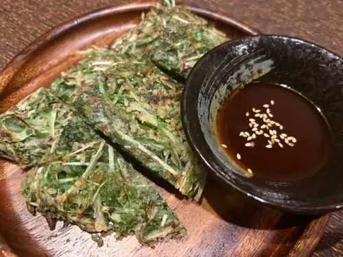 水菜煎餅