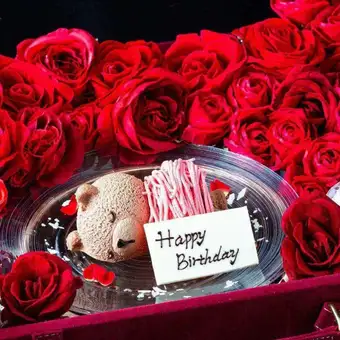 【誕生日ランチコース】イタリアン全4皿＆くまちゃんケーキ＋乾杯酒＋食後の選べる紅茶1杯/3時間