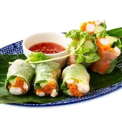 Goi Cuon ~Shrimp and Roast Beef Fresh Spring Rolls~