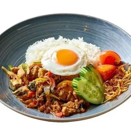Authentic! Gapao Rice ~Chicken and Basil Fried Rice~