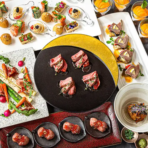 シェフ特製のコース料理