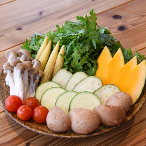 ジンギスカンとの相性抜群◎北海道産にこだわった野菜