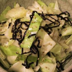 脆脆的鹽白菜