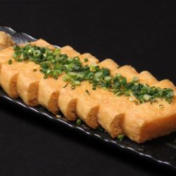 栃尾炸豆腐配自製肉味和味噌三明治