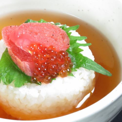 お茶漬けセット（漬物付き）